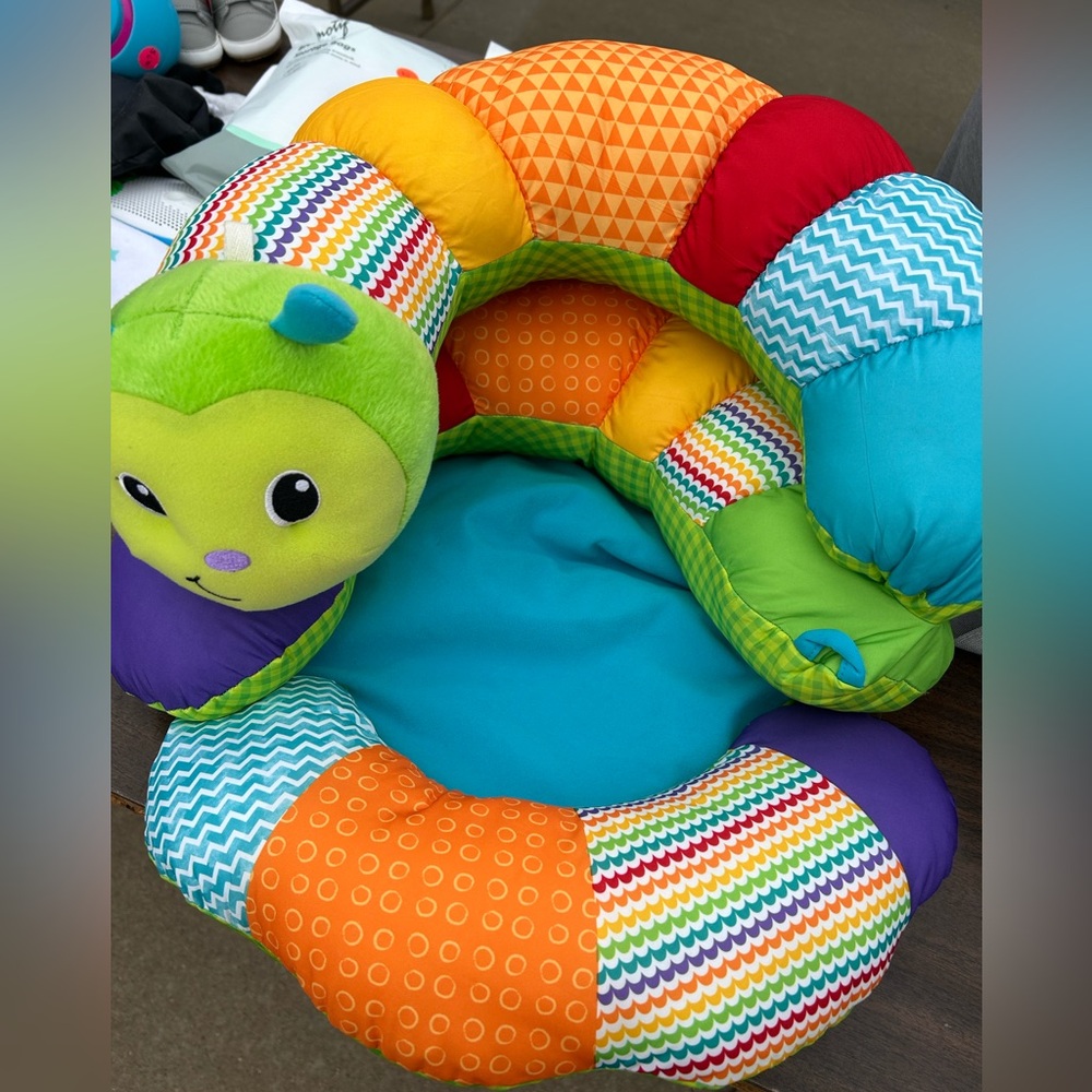 Caterpillar sit me up tummy time
